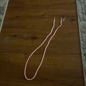 Pink hoodie lace